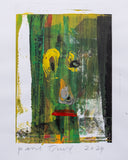 Pavel Šmíd – sítotiskový monotyp – náhled tisku