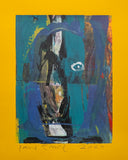 Pavel Šmíd – sítotiskový monotyp – náhled tisku