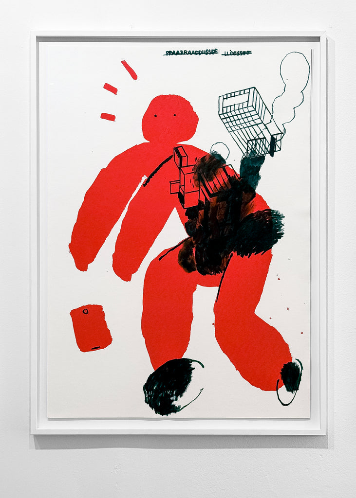 Vladimir 518 : 5060-sítotisk a tuš-kazetový rám