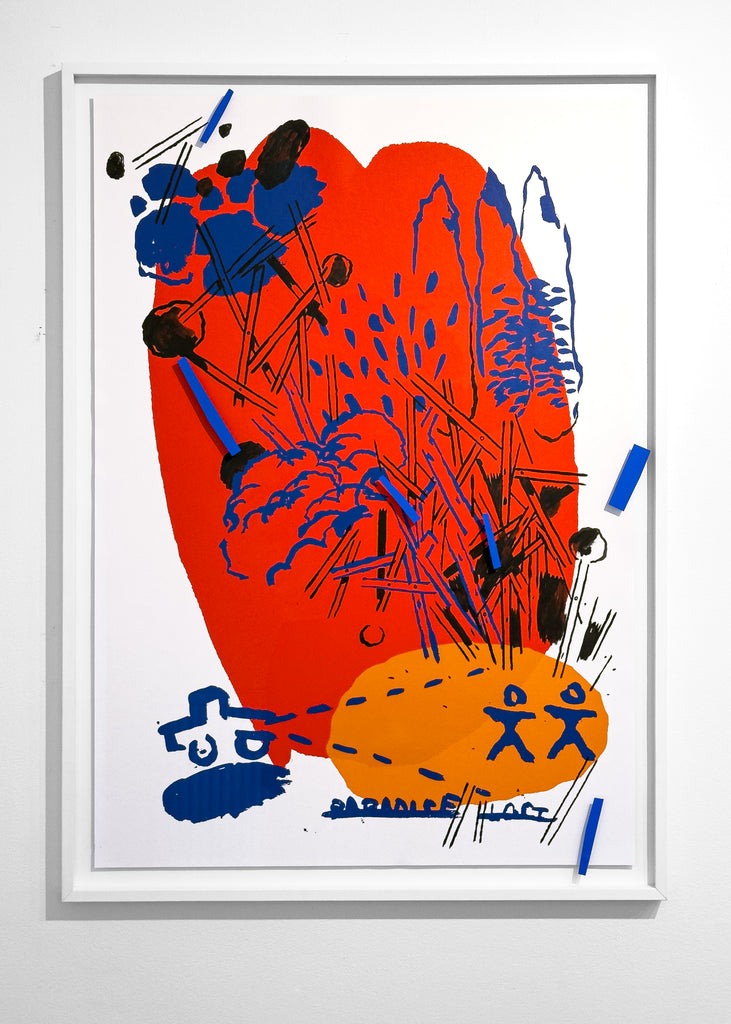 Vladimir 518 : 5076-sítotisk a tuš-kazetový rám