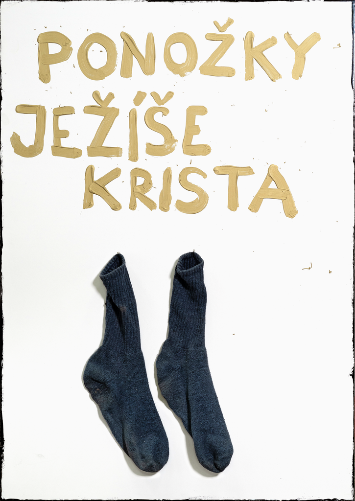 Krištof Kintera – Ponožky Ježíše Krista – giclée tisk,náhled.