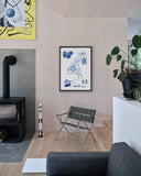 Vladimir 518 : 1044-zarámovaný sítotisk v interiéru 