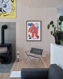 Vladimir 518 : 1048-zarámovaný sítotisk v interiéru 