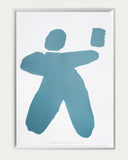 Vladimir 518 : 1075 - sítotisk v bílém rámu