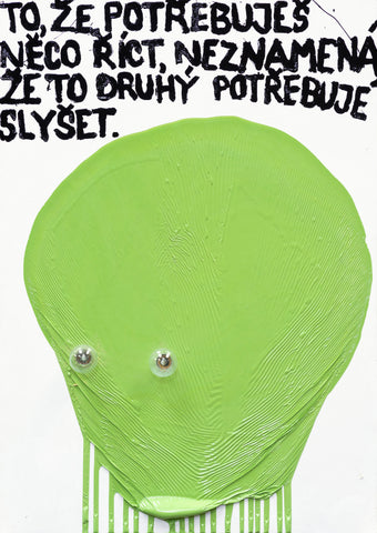 Krištof Kintera –Potřeba– giclée tisk, náhled.