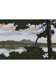 Máchovo jezero - giclée tisk Jana Šrámka - index