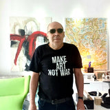 Make art not war – t shirt – osobnosti v triku.