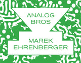 Marek Ehrenberger & Analogbros - Sandále tričko / t-shirt, logo kooperace..