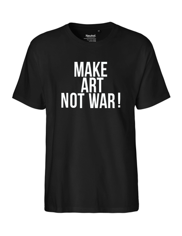 Make art not war – t shirt – náhled.